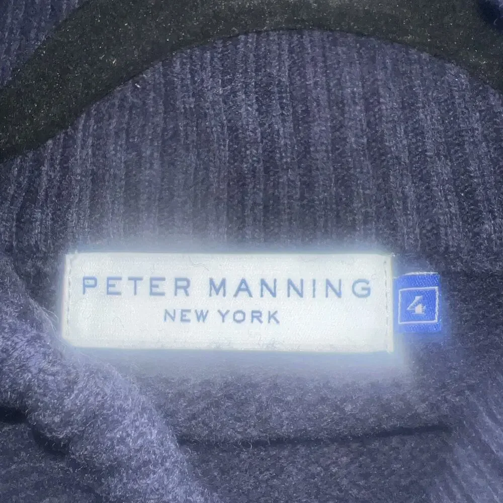 Peter Manning 100% Wool Size 4 Sweater 5’7” To 5’10 145-160